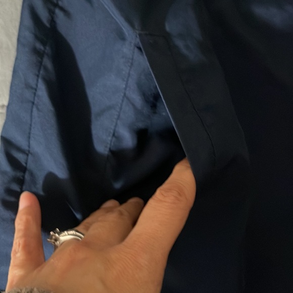 Nike Athletic Dri Fit Jacket 90’s Kids Blue Yellow Polyester Mesh lining size L. - Picture 5 of 15